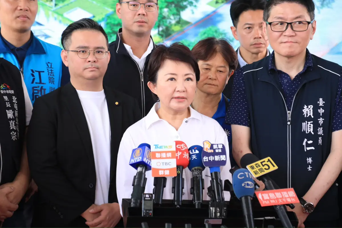 ▲盧秀燕說，中火這兩天多燒50%的煤，大家努力多年的空氣改善，很可能前功盡棄。（圖／台中市政府提供，2025.05.19）