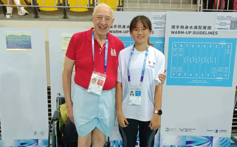 世壯運／大海當浴缸！海峽之王Mike Read降臨台灣　800自輕鬆摘金