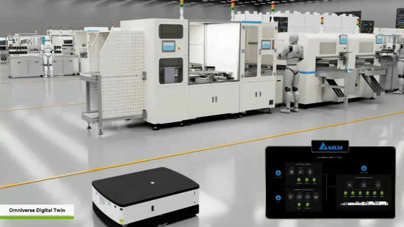 ▲黃仁勳今（19）日在台北流行音樂中心進行演講，將先前所公布的「數位孿生」（Digital Twin）更加深化，宣布包括台積電、鴻海、台達電、和碩、廣達等台廠都已導入，甚至高雄市區也套用這項技術。（圖／截至Nvidia Youtube）