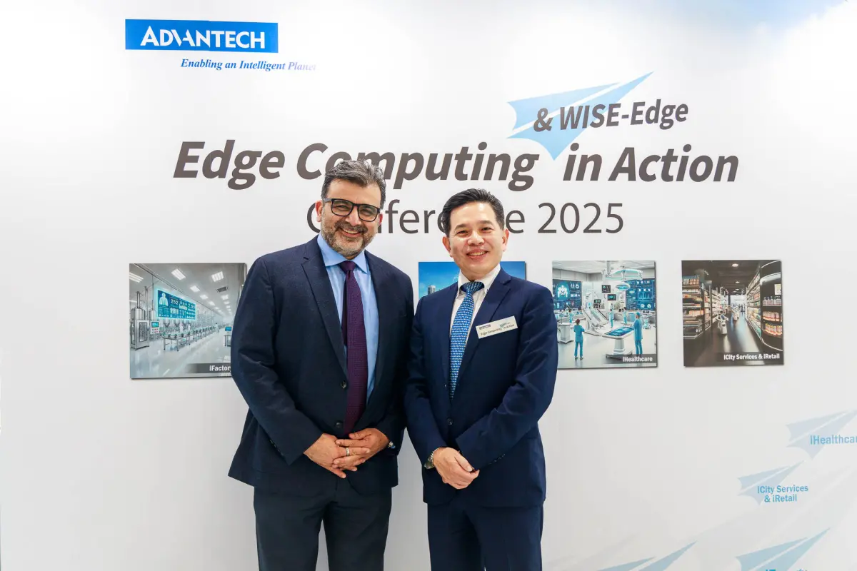 ▲研華19日宣布，將與高通展開合作，攜手推動以AI驅動的物聯網（IoT）應用發展。（圖╱研華提供）