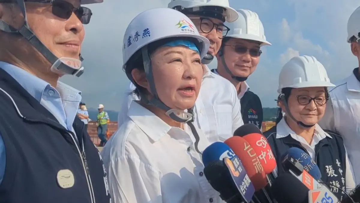 ▲全台「中正路」將改名，台中市長盧秀燕忍不住問「國家吃飽太閒嗎」？（圖／台中市政府提供）