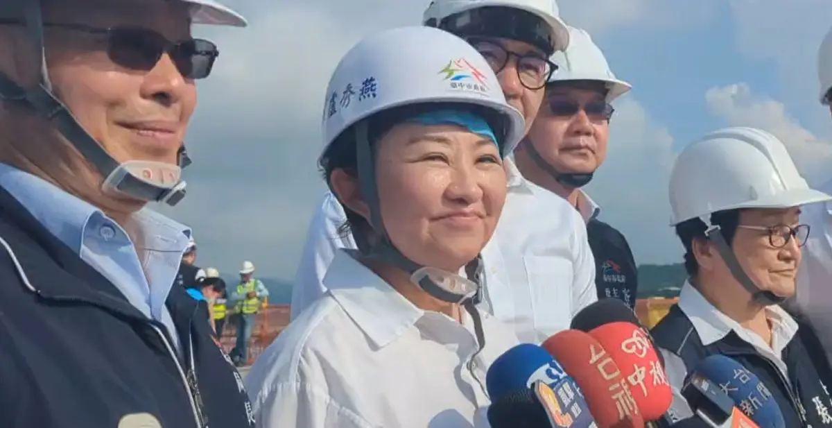 ▲盧秀燕認為NVIDIA加碼投資擴大營運，代表的是對台灣的信心，「在哪裡我們都感謝」。（圖／台中市政府提供，2025.05.19）