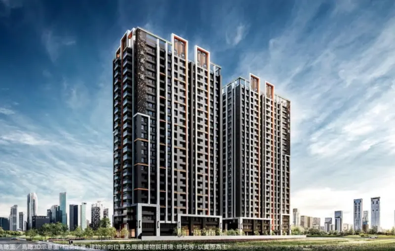 ▲「美術1808」外觀模擬圖，僅供參考，實際依現場為主。（圖／景銳廣告提供）