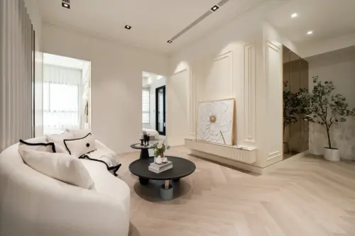 ▲「美術1808」以「高坪效思維」空間不浪費，確保生活動線流暢，搭配平面車位，滿足大多數購屋者的住宅需求。（圖／景銳廣告提供）