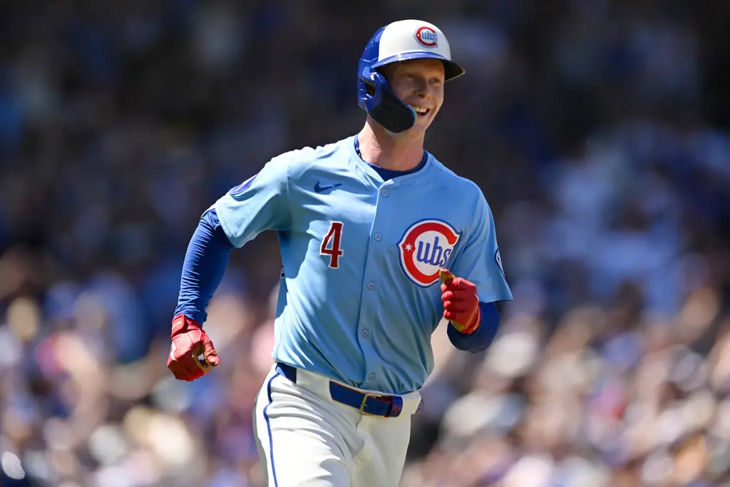 ▲芝加哥小熊隊的開路先鋒，人稱「PCA」的Pete Crow-Armstrong。（圖／美聯社／達志影像）