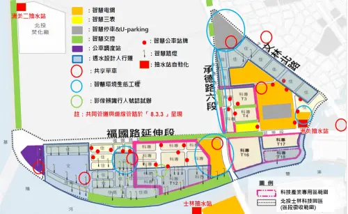 ▲北士科建設項目清單(圖/翻攝自北投士林科技園區官網) ▲北士科建設項目清單(圖/翻攝自北投士林科技園區官網)