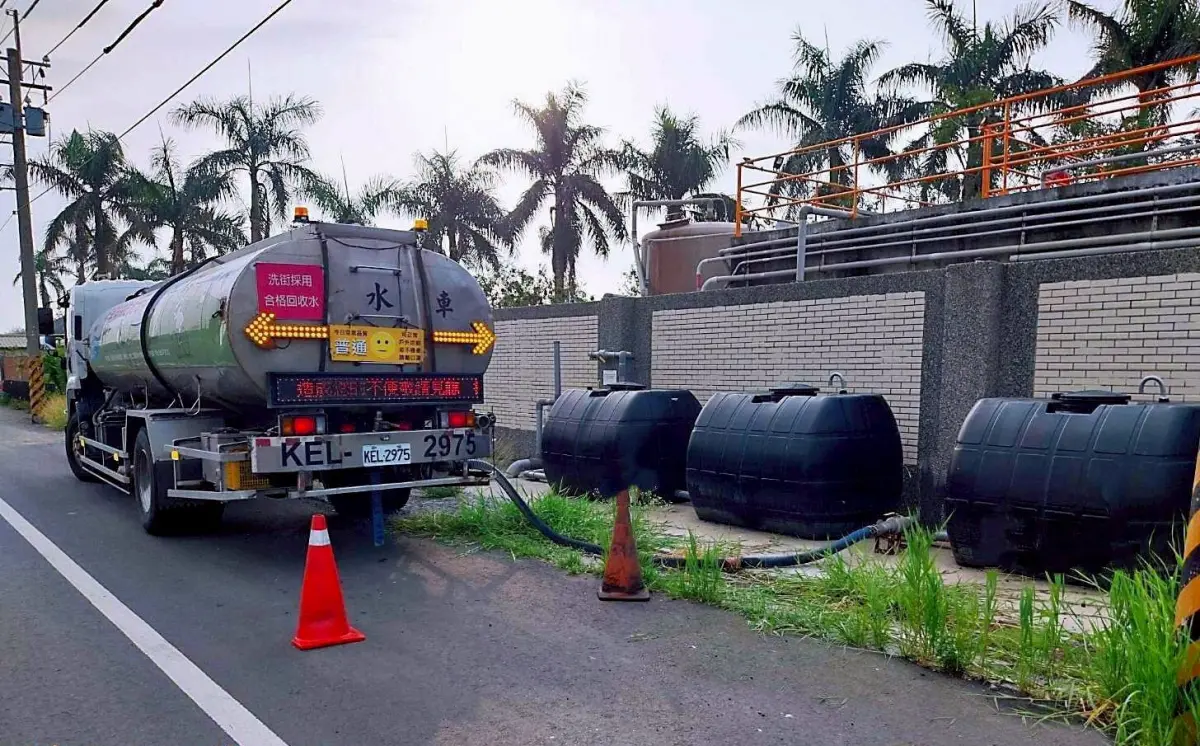 回收水洗街逾7萬公里 臺南市結合企業打造節水永續城市