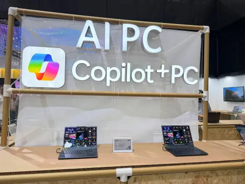 ▲Acer特別把AI Copilot+ PC下放至Swift Edge 14 AI、Swift Go 16/14 AI等多款新機型。（圖／記者周淑萍攝）