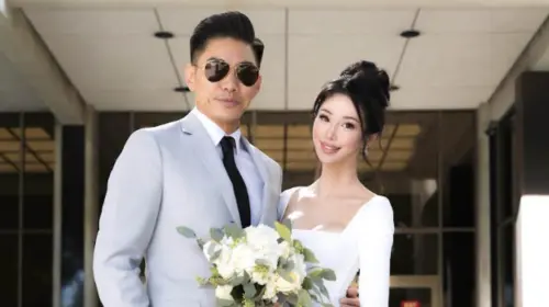 520喜訊！孔令奇娶回「大馬千金」曝浪漫婚紗　甜喊：她是對的人
