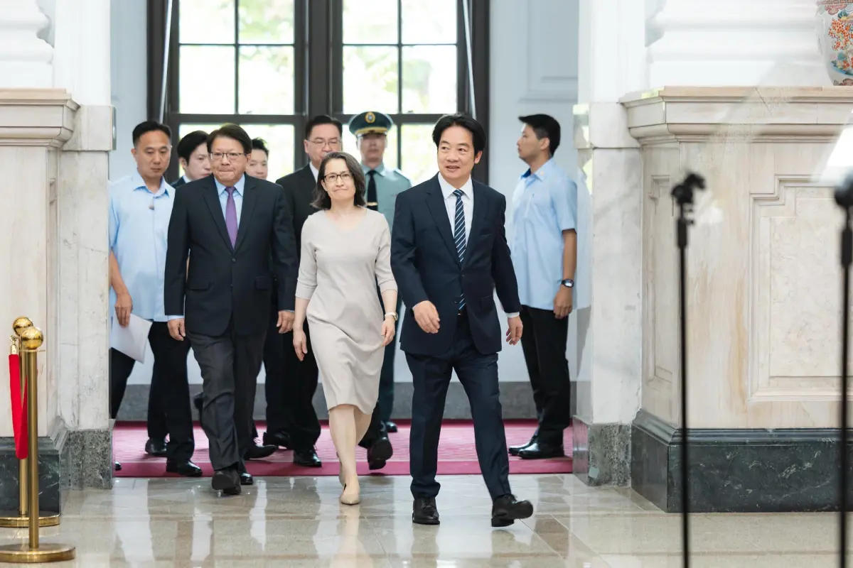 ▲蕭美琴說，身為團隊的成員，積極吸收知識並在總統需要時給予協助，是基本的責任（圖／蕭美琴臉書）