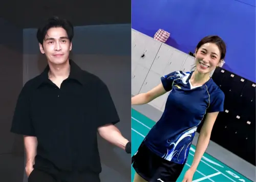 Gino(左)與夏宇禾(右)被拍到一起打羽球、照顧寵物,互動自然,對此經紀人解釋僅是幫忙接送狗,彼此是好朋友。(圖/Gino、夏宇禾臉書) ▲Gino(左)與夏宇禾(右)被拍到一起打羽球、照顧寵物,互動自然,對此經紀人解釋僅是幫忙接送狗,彼此是好朋友。(圖/Gino、夏宇禾臉書)