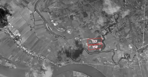 北士科T17,T18▲外雙溪這時和基隆河十分靠近,但不合流。圖為1945年美軍舊航照影像。(圖/翻攝自中央研究院人社中心地理資訊科學研究專題中心臉書) ▲外雙溪這時和基隆河十分靠近,但不合流。圖為1945年美軍舊航照影像。(圖/翻攝自中央研究院人社中心地理資訊科學研究專題中心臉書)
