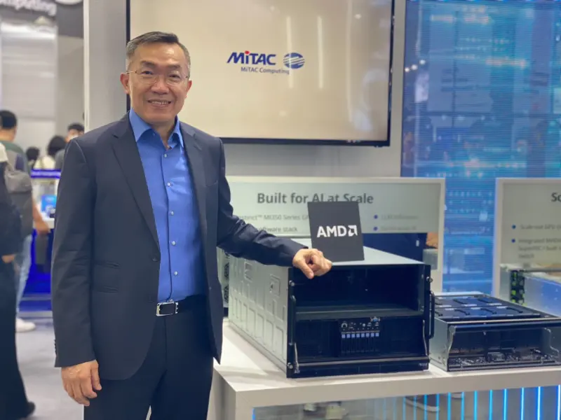 ▲神雲科技COMPUTEX展覽中展現AI訓練與推論、高效能運算、資料中心、GPU資源管理等全方位應用場景。(圖╱神雲科技提供)