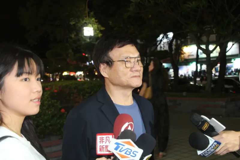 ▲對於輝達昨天才宣布要來到士林北投設立總部,郭豐春表示,在地民眾都很高興,「我們在地的人都非常歡迎他!」(圖/記者鍾泓良攝影)