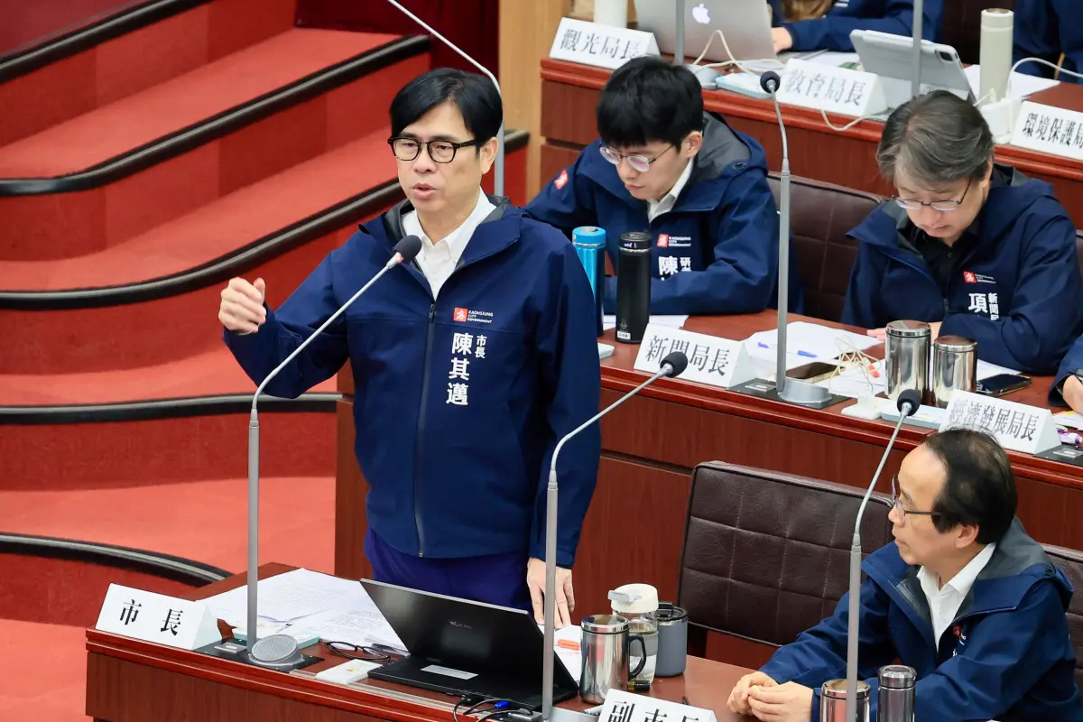▲高市一般性補助款遭刪52億元，為六都最多。高雄市長陳其邁今天大喊不公平且將衝擊教育、社福、基本設施建設。（圖／高市府提供）