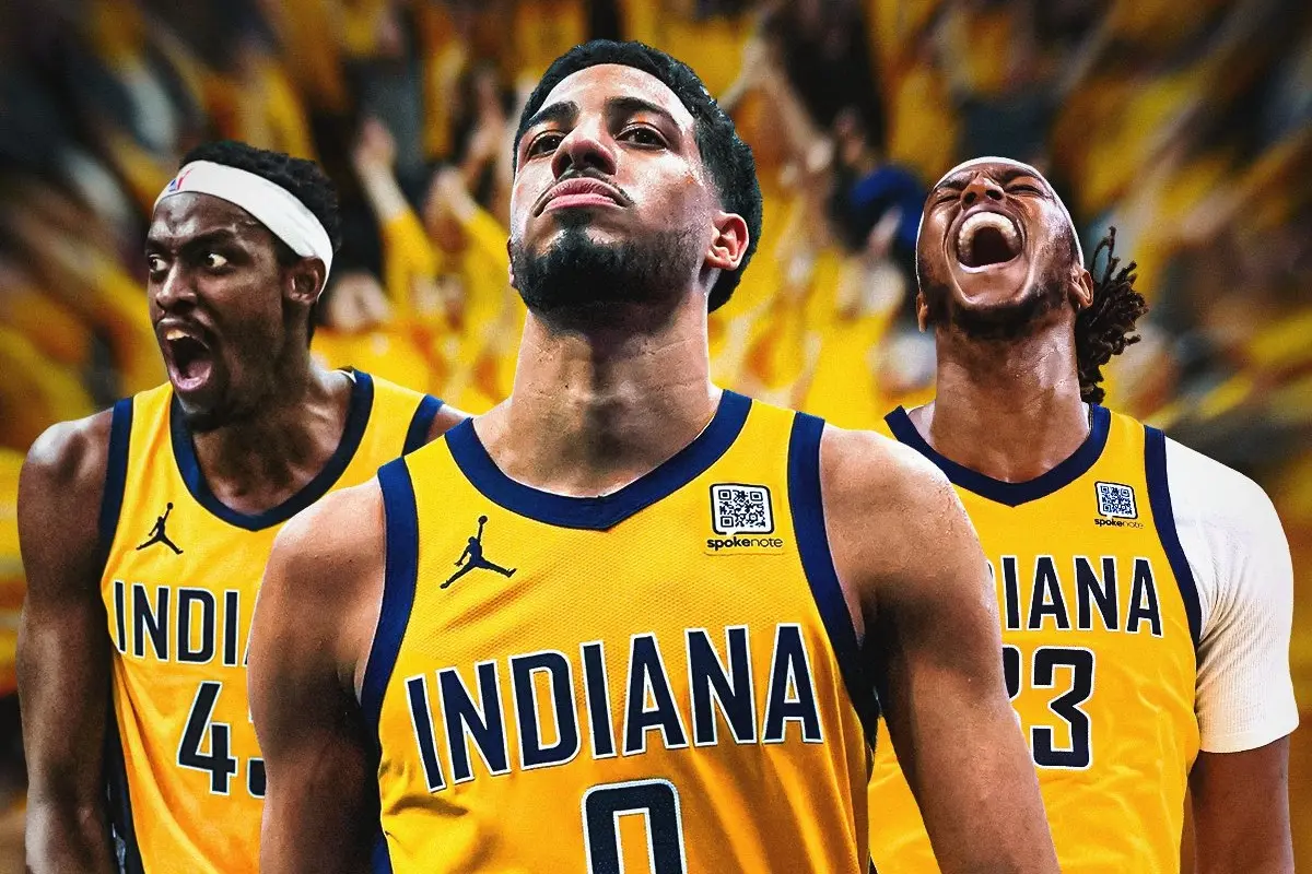 ▲2025年NBA美國職籃（National Basketball Association）東區冠軍賽首戰，印第安那溜馬在麥迪遜花園廣場演出驚天逆轉戲碼，最終在延長賽中以138：135擊敗紐約尼克，系列賽取得1：0領先。（圖／取自印地安納溜馬X）