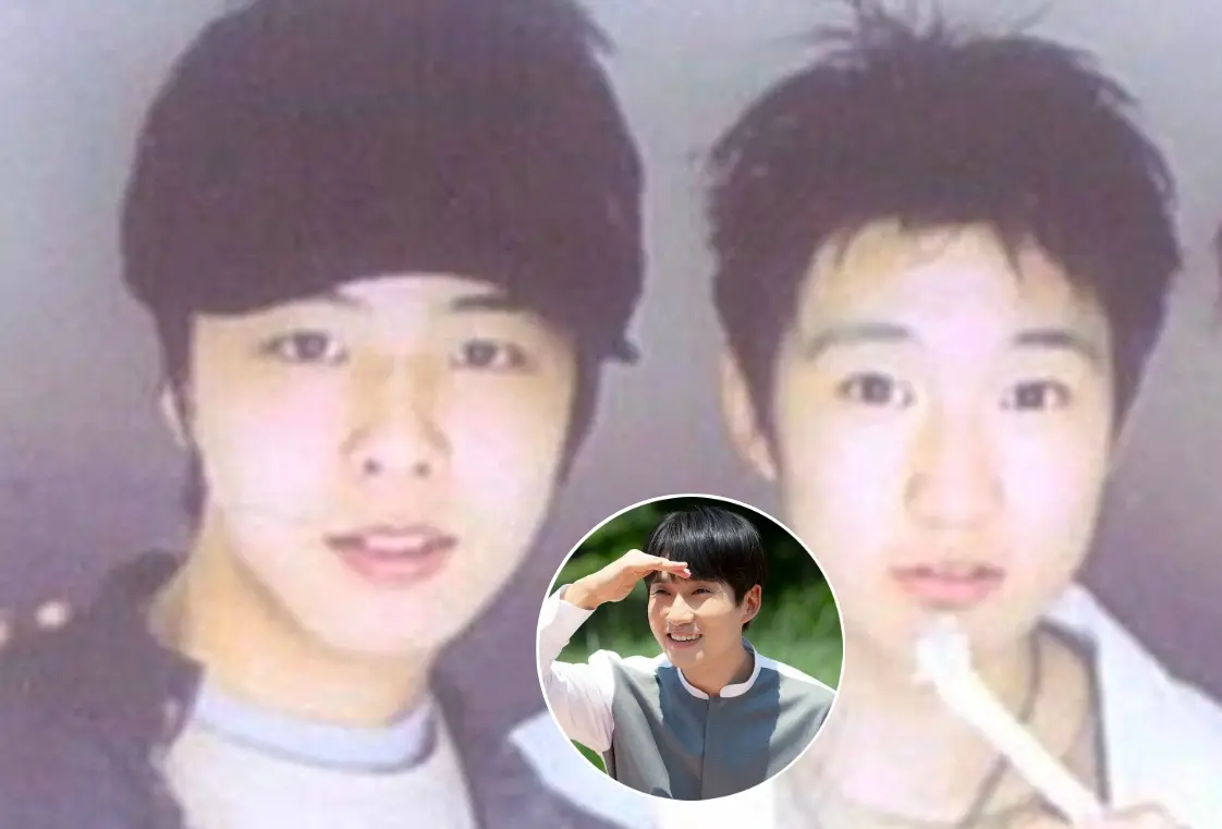 ▲GD（G-Dragon、權志龍）當年在「SM娛樂」的好兄弟，是《比天堂還美麗》裡的柳德煥（右），2人最後還一起跳槽到「YG娛樂」當練習生。（圖／JTBC drama IG、翻攝MBC）