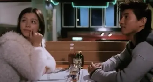 ▲徐若瑄（左）和吳奇隆分手後還合作電影《好孩子》。（圖／翻攝自YouTube 京視影劇頻道）