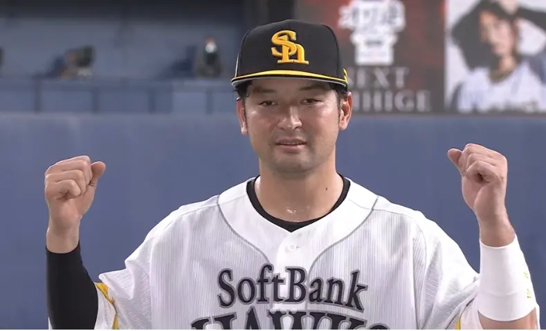 ▲古林睿煬今日再戰福岡軟銀鷹，除了注意中心打線幾名強打者之外，還得提防埋伏在後段棒次的軟銀33歲捕手嶺井博希，上戰他面對古林單場敲出2支安打。（圖／擷取自IG）