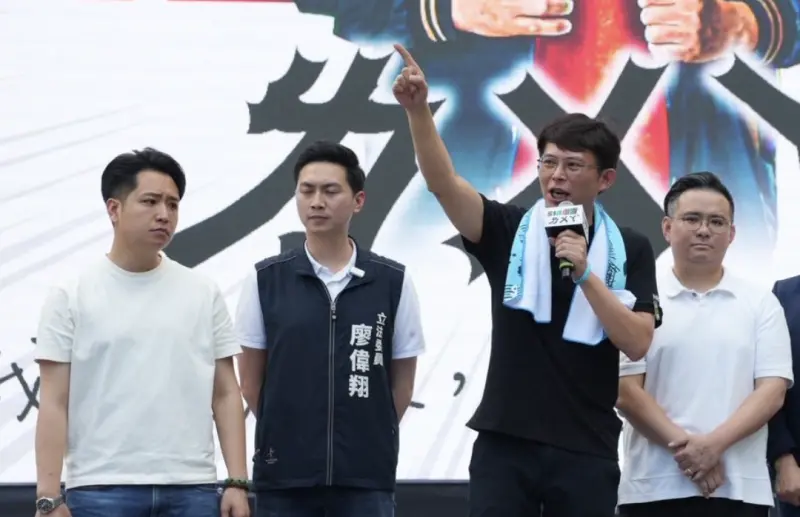 ▲國家安全研究學會日前發布國民黨立委廖偉翔、羅廷瑋、黃健豪的民調，結果顯示3人的同意罷免票均大幅超越不同意罷免票。（圖／翻攝自民眾黨臉書）