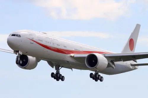 ▲日本國政府專用機。(圖/日本航空自衛隊) ▲日本國政府專用機。(圖/日本航空自衛隊)