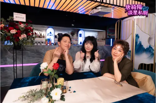 ▲藍心湄已經10幾年沒有性生活，更自嘲「比起情趣用品，電擊棒還比較快」。（圖／《Yahoo唐綺陽談星私廚》提供）