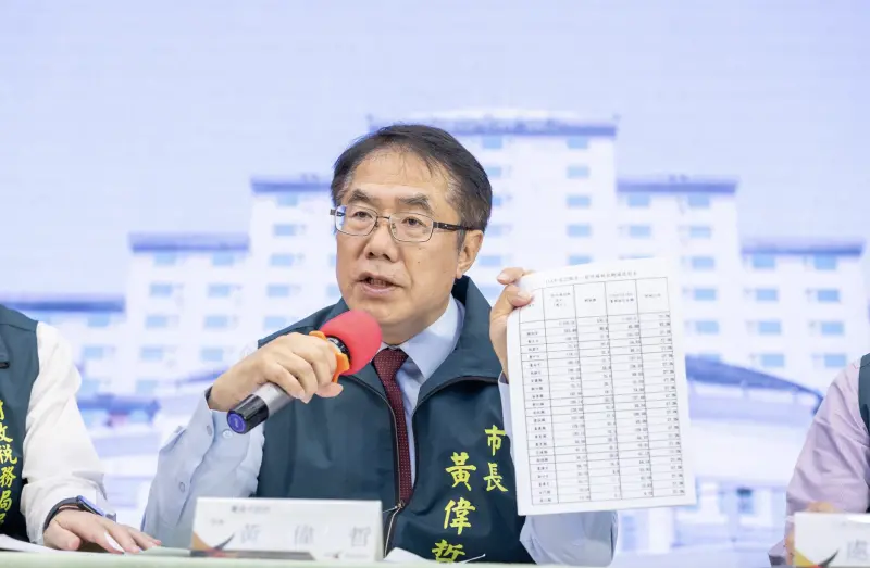 政院砍25％！黃偉哲嘆9月現資金缺口　最擔心「1建設」受衝擊