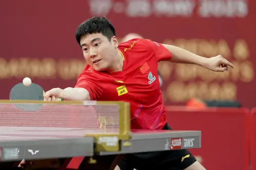 ▲梁靖崑。（圖／取自ITTF）