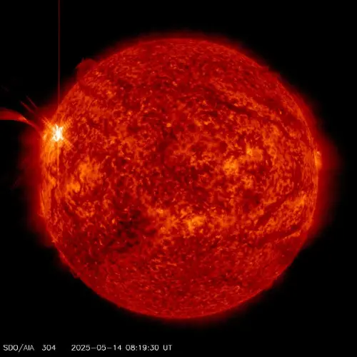影/直擊太陽閃焰爆發瞬間!科學家警告:恐釀全球大停電