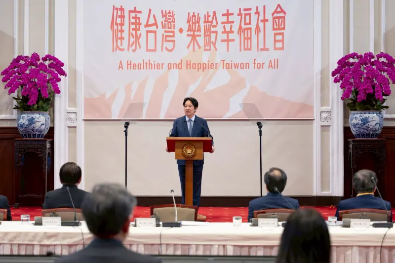 主持健康台灣委員會　賴清德：四大策略著手推廣全民運動