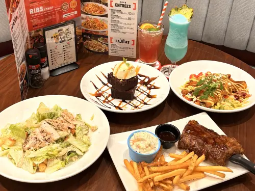 ▲大道西三樓TGI FRIDAYS 推出「美式謝師宴」。(圖/SKM Park Outlets高雄草衙提供) ▲大道西三樓TGI FRIDAYS 推出「美式謝師宴」。(圖/SKM Park Outlets高雄草衙提供)