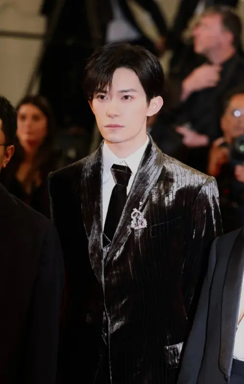 ▲舒淇、易烊千璽坎城影展亮相！新片首映獲7分鐘掌聲　他當場泛淚（圖／易烊千璽工作室微博）