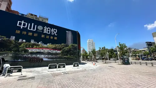 ▲「中山鉑悦」基地位於中山一路與民生二路口，將打造地上36層、地下6層大樓。（圖／翻攝畫面）