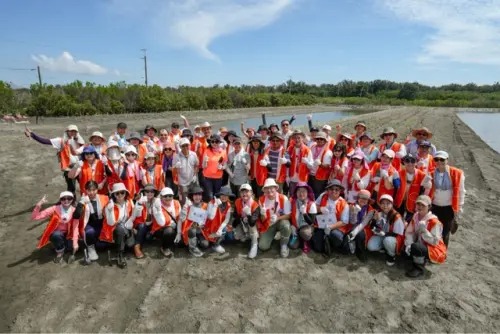 ▲本次台灣大志工招募一開放內部報名即迅速額滿，展現同仁對自然與氣候議題的高度認同與行動力。（圖／台灣大提供）