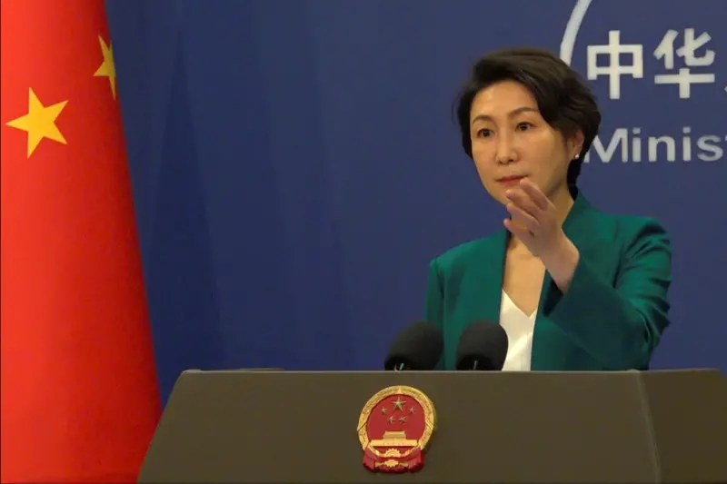 ▲中國外交部發言人毛寧。資料照。(圖/美聯社/達志影像)