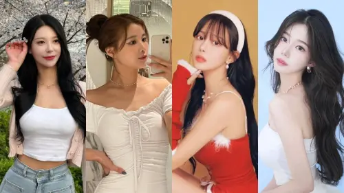 ▲盤點LG雙子來台4大金釵：元民柱（左起）、禹惠俊、車榮玹、桂裕眞。（圖／翻攝自元民柱、禹惠俊、車榮玹、桂裕眞IG）