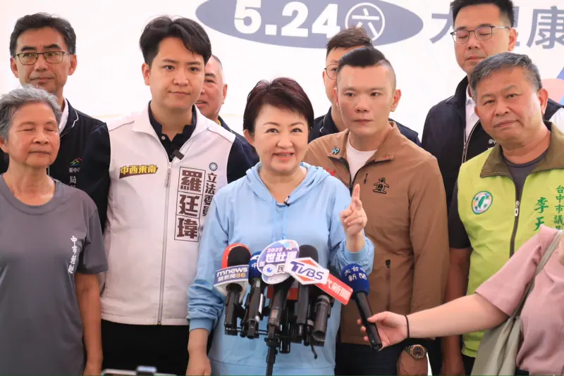 選黨主席盧秀燕答案暗藏關鍵字？江和樹快譯通：台中人看見希望了