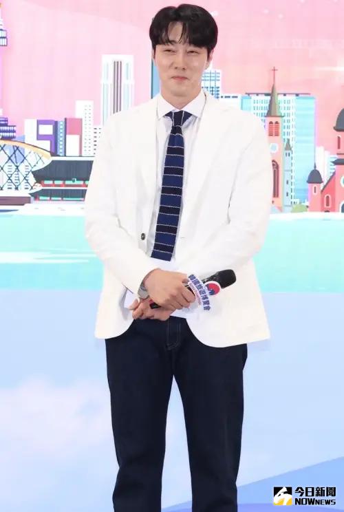 ▲蘇志燮來台，世貿旅展，2025/05/24。（圖／記者葉政勳攝）