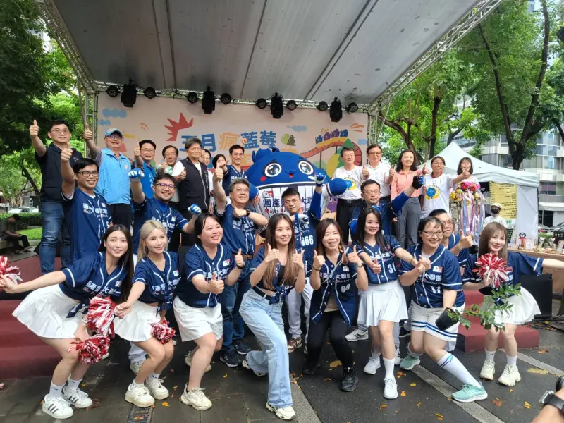 ▲全台最潮農村派對，五月瘋藍莓台中水保樂園，今天起一連2天在草悟道嗨翻天。（圖／記者金武鳳攝，2025.5.24)