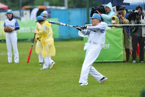 ▲二隊不畏風雨熱血應戰