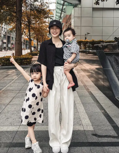 ▲羅小白認為孩子已經佔據她生活的大半。（圖／翻攝自羅小白臉書）