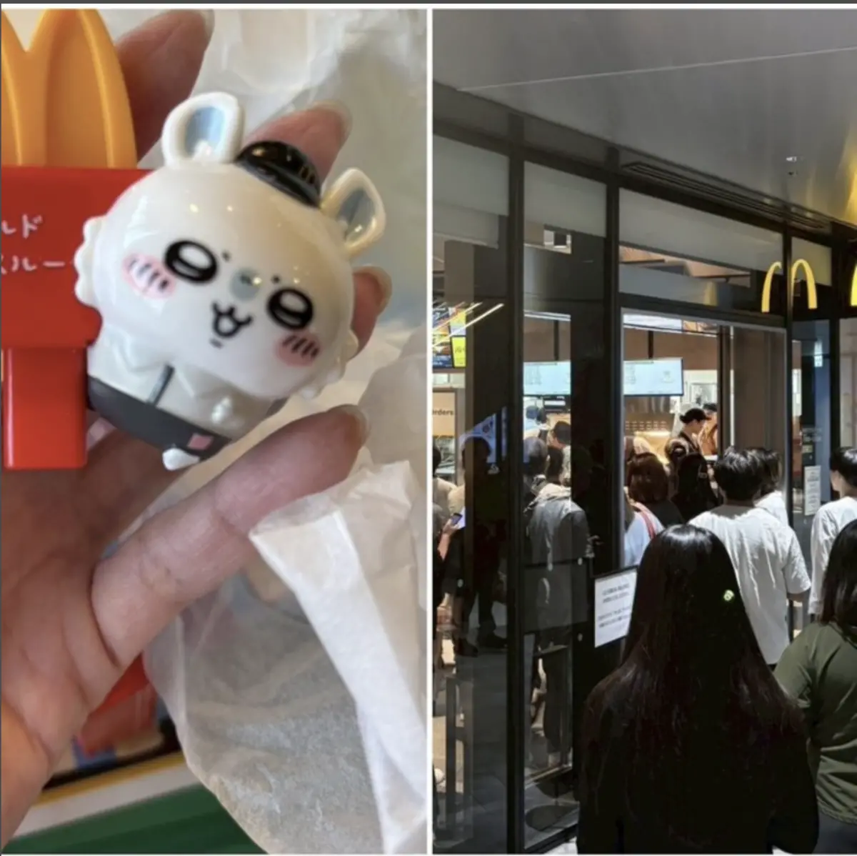 黃牛搶爆！日本麥當勞「吉伊卡哇」兒童餐遭掃光 活動提前喊卡