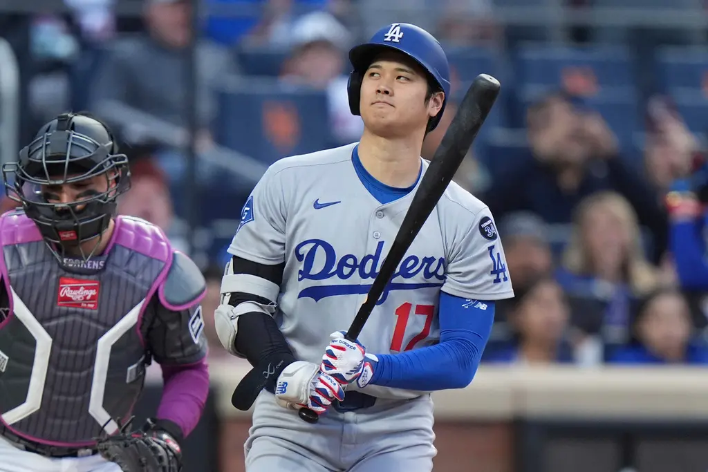 MLB／大谷翔平連3次被滑球三振！道奇2：5不敵大都會 終止3連勝