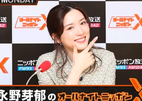 ▲永野芽郁酒會致詞自嘲成為「被報導的人」，坦言風波讓她更堅強，霸氣宣示：「我會以戰鬥姿態面對，因為我熱愛表演。」（圖／永野芽郁IG）