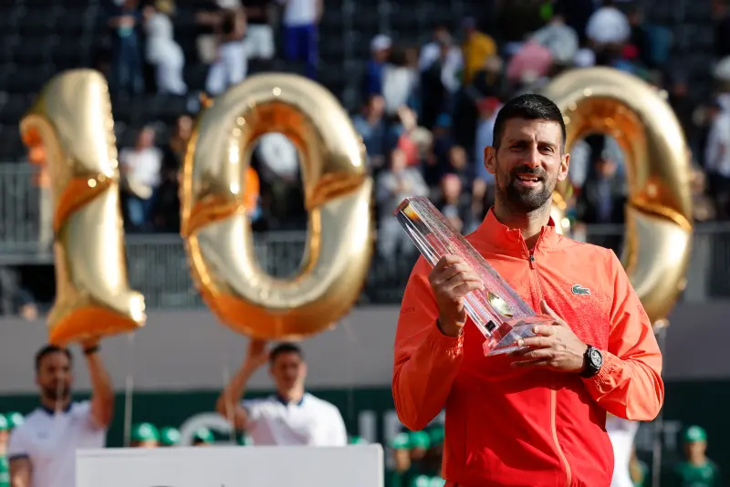 Novak Djokovic勇奪生涯百冠！史上第三人　法網再拚大滿貫神紀錄
