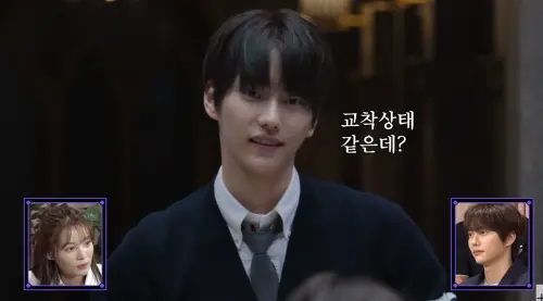 ▲鄭泫揆和尹邵熙從一開始就是盟友,連在最後決賽,尹邵熙都放水,被說不適合生存遊戲,更像是在參加戀愛綜藝。(圖/翻攝自YouTube TEO 테오) ▲鄭泫揆和尹邵熙從一開始就是盟友,連在最後決賽,尹邵熙都放水,被說不適合生存遊戲,更像是在參加戀愛綜藝。(圖/翻攝自YouTube TEO 테오)