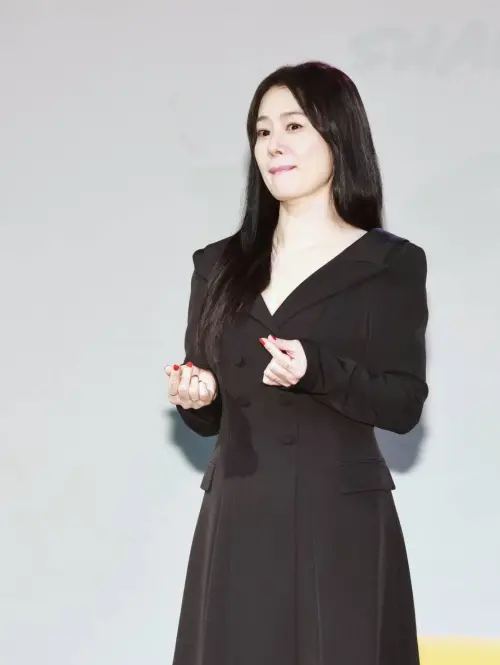 ▲金賢珠已經23年沒來台灣,最喜歡台灣的火鍋。(圖/記者吳翊緁攝) ▲金賢珠已經23年沒來台灣,最喜歡台灣的火鍋。(圖/記者吳翊緁攝)