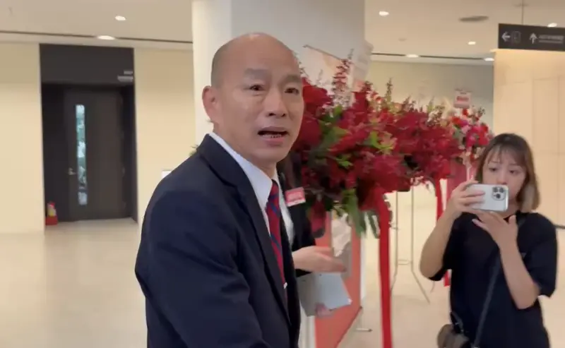 ▲傳出藍營組成「抗罷四本柱」,成員包含立法院長韓國瑜。(圖/翻攝畫面)