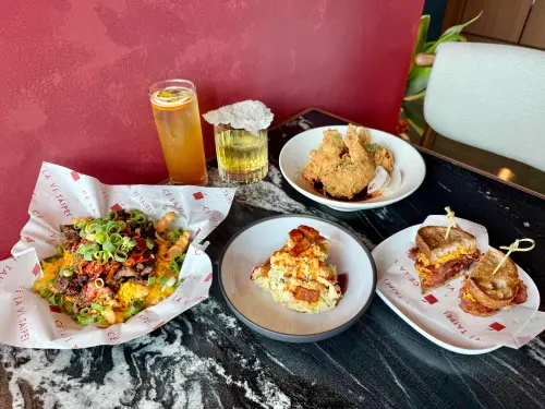 台北「boon韓式餐酒館」開幕爆紅!柯震東留言訂位炸 菜單價格曝 ▲微風南山48樓CÉ LA VI「boon現代韓式餐酒館」,端出新當代韓式料理,開幕即爆紅。(圖/記者蕭涵云攝)