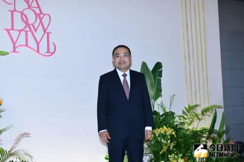 納豆依依婚宴,表舅侯友宜。(圖/NOWnews攝影中心) ▲納豆依依婚宴,表舅侯友宜。(圖/NOWnews攝影中心)